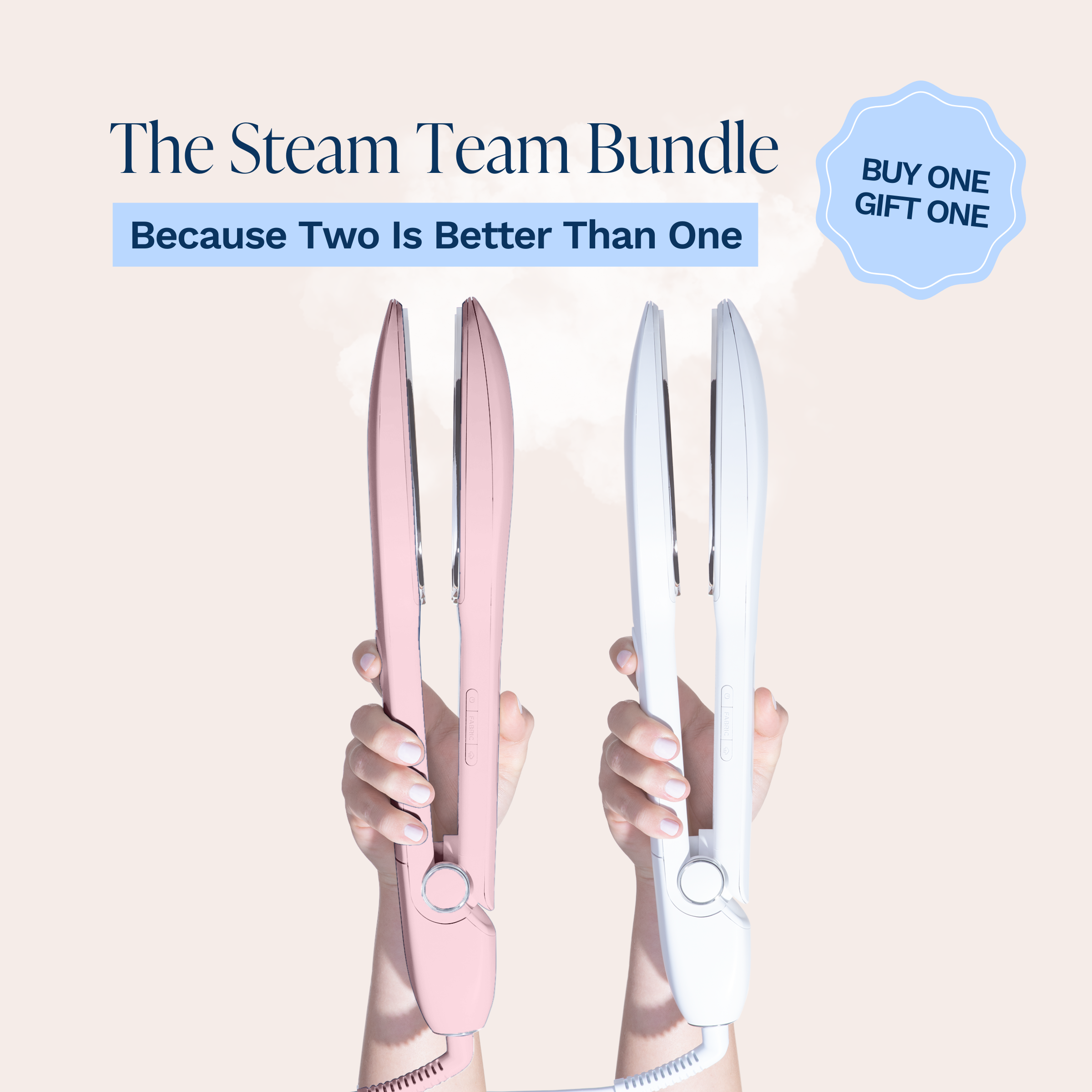 Buy One, Gift One Bundle White and Pink - Image 10